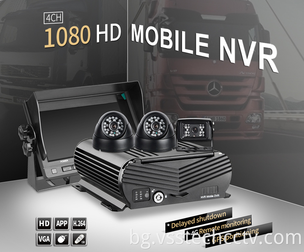 Truck dvr camera system